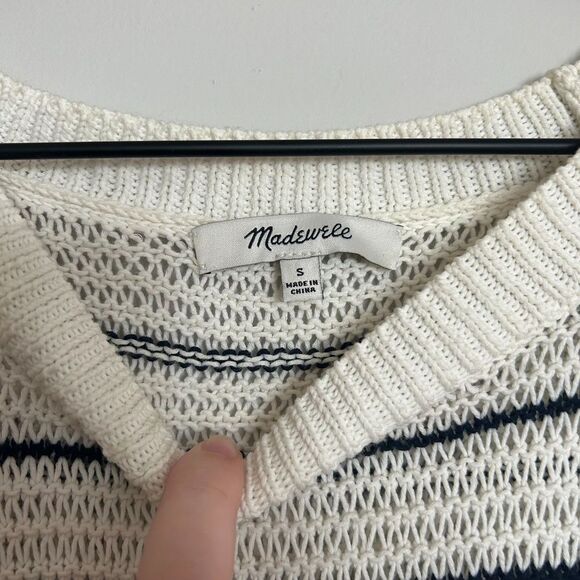 Madewell Dockline Nautical Pullover Sweater - Picture 6 of 9